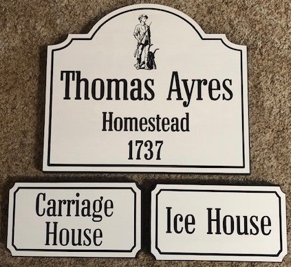 631  customized outdoor wooden signs