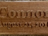 610  Family wood name sign