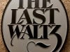 614  oval recessed wood carving with words "the last Waltz"