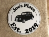 629  personalized wood sign with 40 Ford graphic