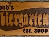 634  carved outdoor wood sign